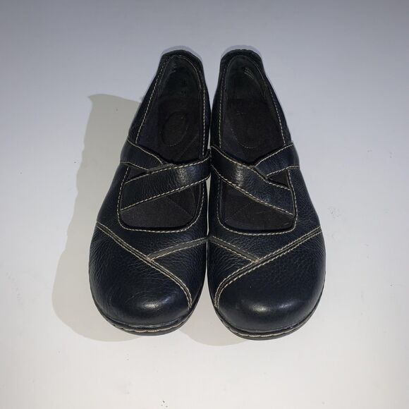 Clarks Shoes Womens Size 11 Black Mary Jane Flats Bendables Comfort Walking - Picture 4 of 10
